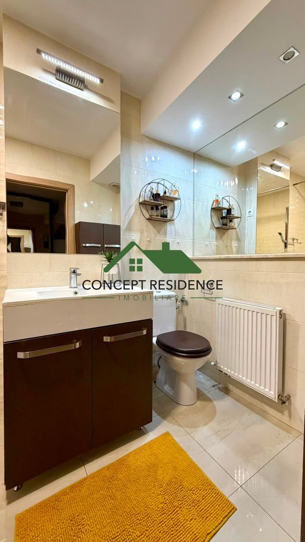 2 camere, 62 mp cu balcon, etaj 2 – bloc cu lift - Poză 11