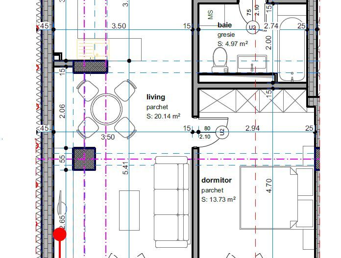 Dâmbovița-Șagului | Bloc Nou | 2, 3 și 4 Camere | Penthouse | Parcare subterana - Poză 9