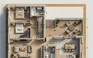 Casa moderna cu garaj Pret Imbatabil - Poză 3