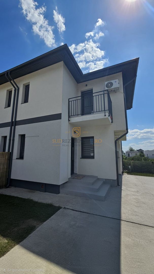 Duplex 3 camere/ Mobilat și utilat/ Curte 156 mp/ Comuna Berceni - Poză 32