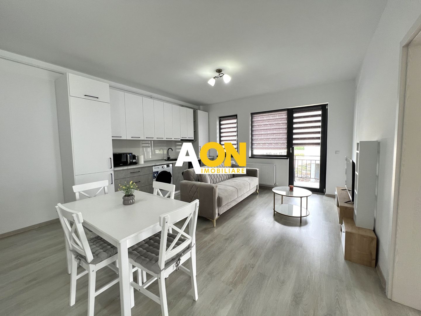 Apartament NOU la prima inchiriere cu 3 camere, 2 balcoane, parcare - Poză 2