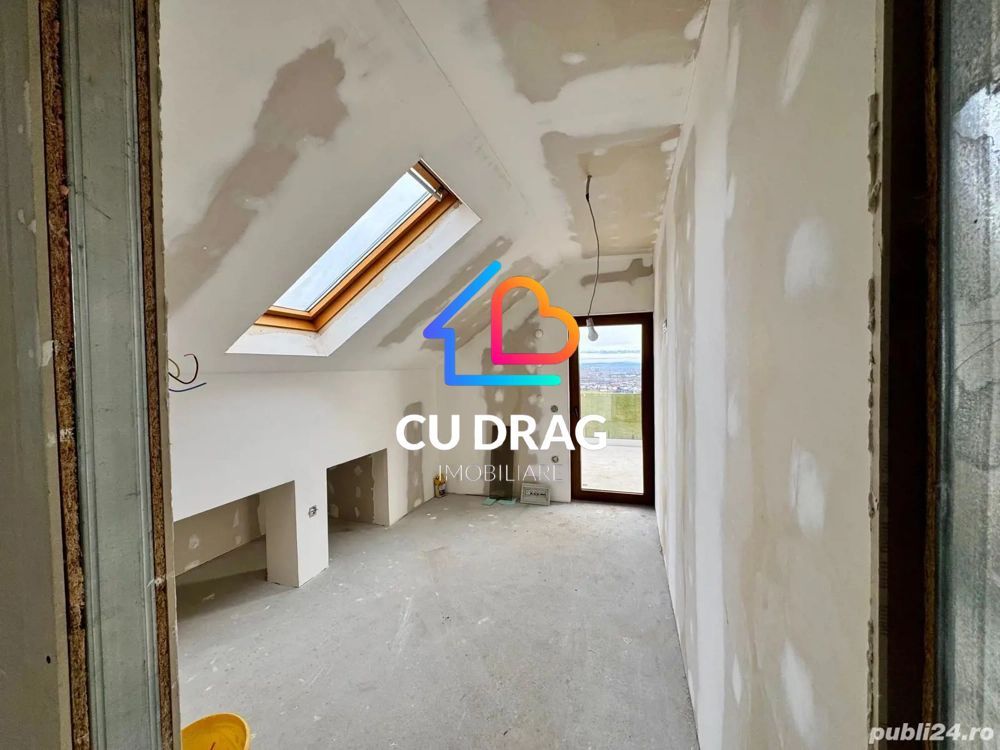 Casă cu priveliste panoramica spre Sibiu  situata in Sura Mare - Poză 4