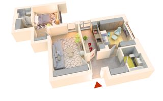 Apartament 3 camere | Ansamblu rezidential - Bucurestii Noi - Poză 15