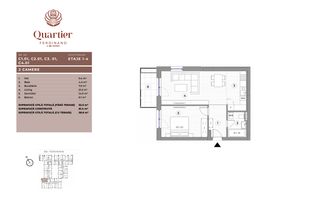 Apartament 2 camere Quartier Ferdinand - Schiță 7