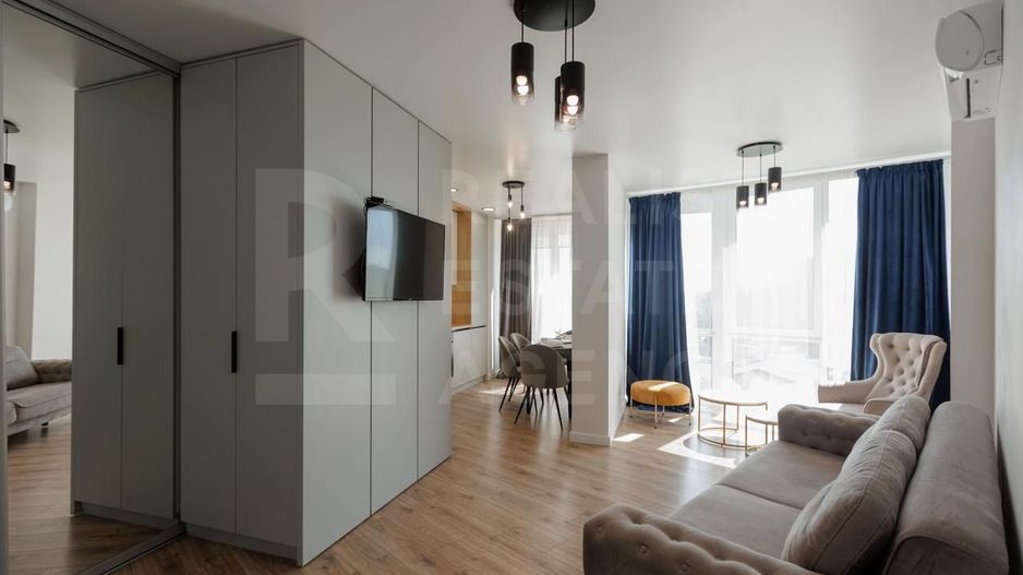 Chirie, apartament, 2 camere, bd. Renașterii Naționale, Râșcani - Poză 6