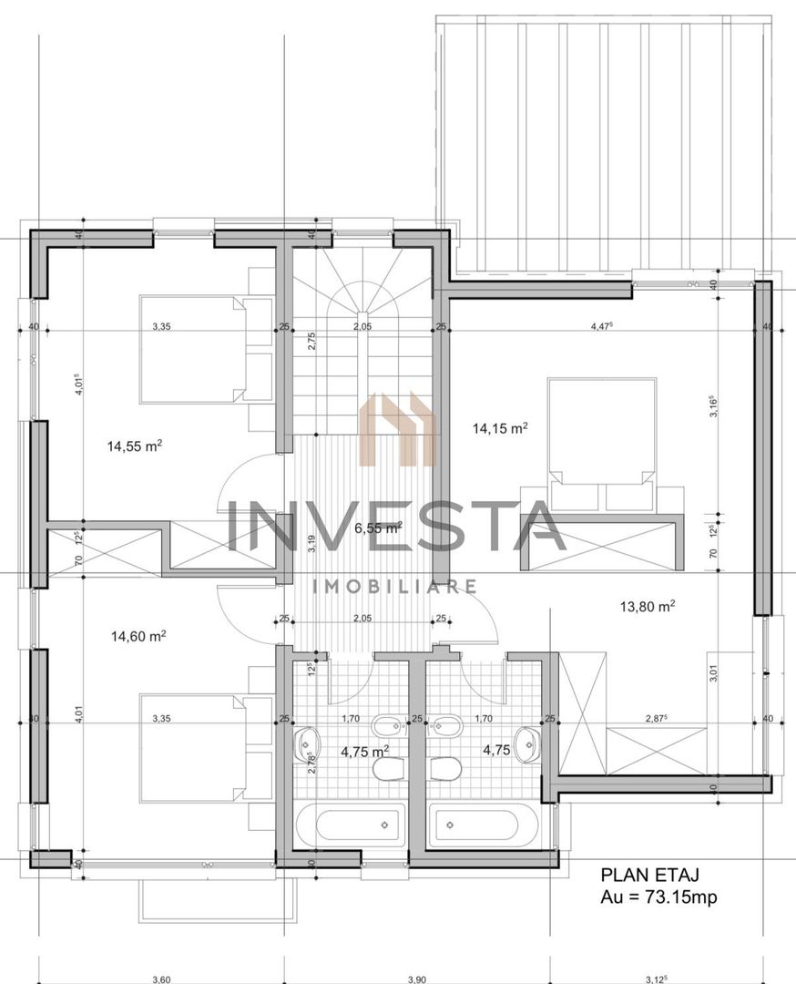 Teren cu autorizatie pentru casa individuala! Posibilita de asociere! - Poză 3