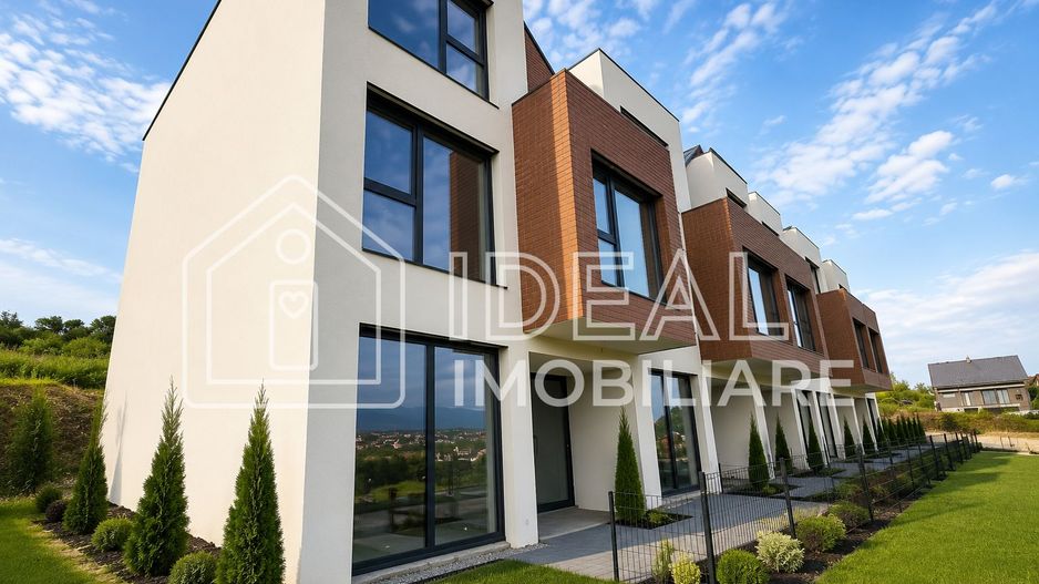 Locuință înșiruită premium | Gușterița | 138 mp utili | Priveliște panoramică | - Poză 3