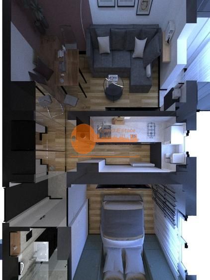 Apartament 2 camere | Lujerului | Centrală proprie Viessmann - Schiță 15