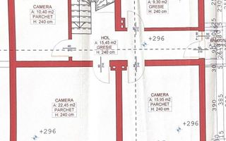 Casă Individuală cu 250 mp Teren | 180 mp Utili | 4 Dormitoare | Garaj | - Schiță 22