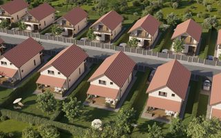 Case individuale în Sânpetru, cu teren 400 mp și toate utilitățile - Poză 11