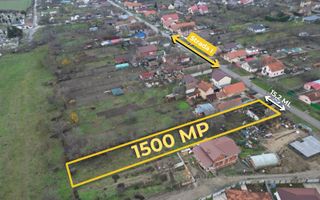 COM 0% Teren pentru casa individuala 1500mp |  Sag - Poză 1
