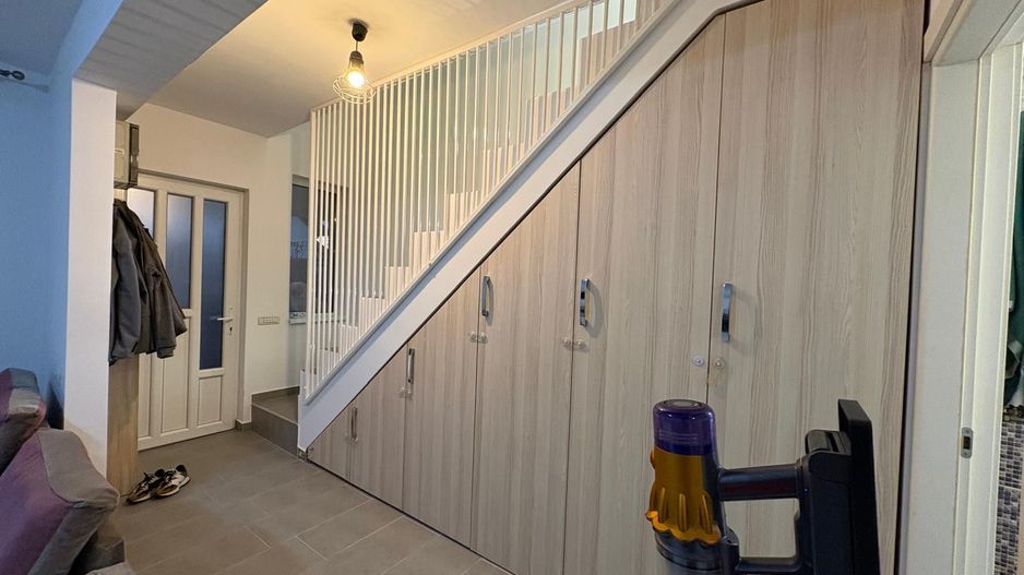 CASA TIP DUPLEX - CURTE 125 MP, CENTRALA  PROPRIE, MOBILATA, COMIS  0% - Poză 10