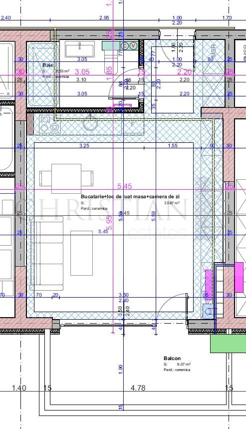 Studio 42 mp - Axxis Nova Resort & Spa - bloc Madrid finalizat - Poză 15