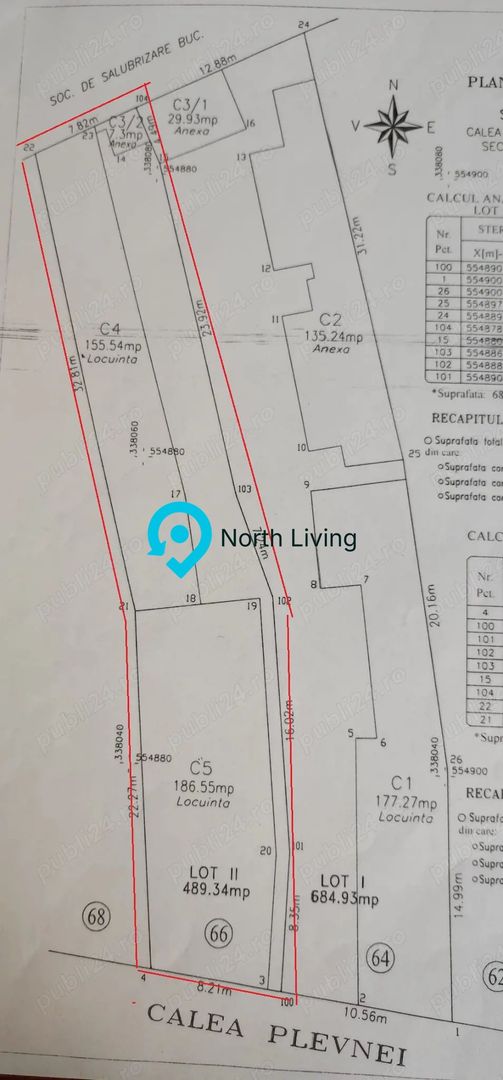 Teren ultracentral pe Calea Plevnei – oportunitate rară de investiție - Poză 2