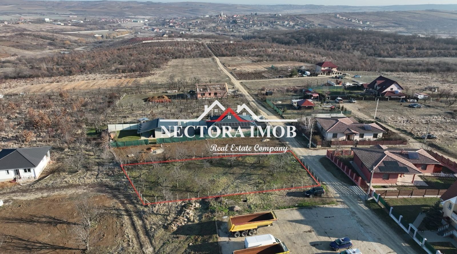 NECTORA IMOB-Teren INTRAVILAN 1000 mp, Zona PALEU, Utilitati incluse - Poză 4