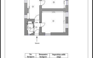 Spatiu birouri ultracentral 3 camere compartimentat 60 mp - Poză 2