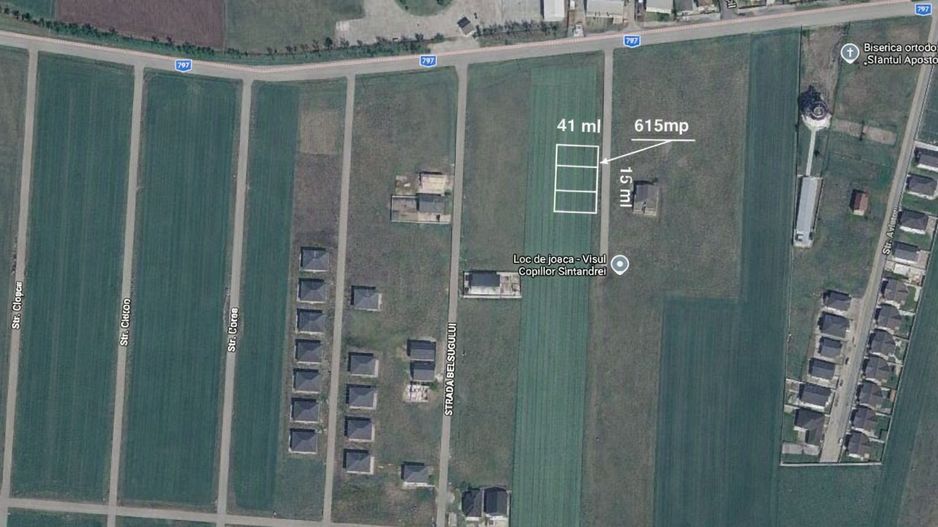 Teren intravilan 615 mp – Sântandrei oportunitate de investiție - Poză 4