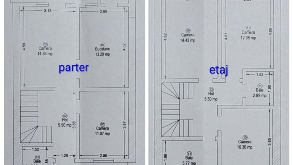 Braytim-Giroc | 5 camere | 3 bai | 4 terase | Asfalt - Poză 16