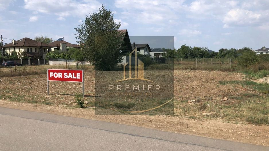 Teren de vânzare în Mogoșoaia – 2 loturi distincte, 165 €/mp - Poză 1