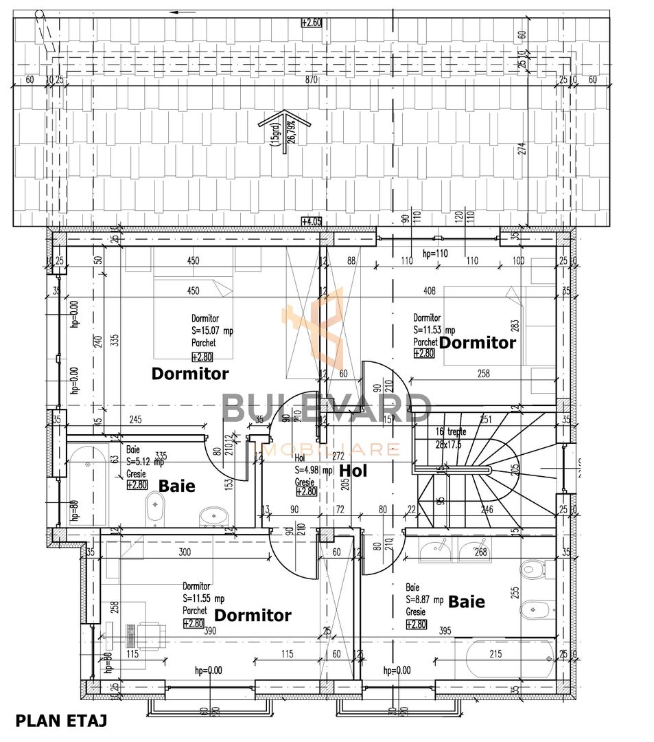 Casa la rosu 172 mp utili, 750 mp teren, view superb! - Poză 8