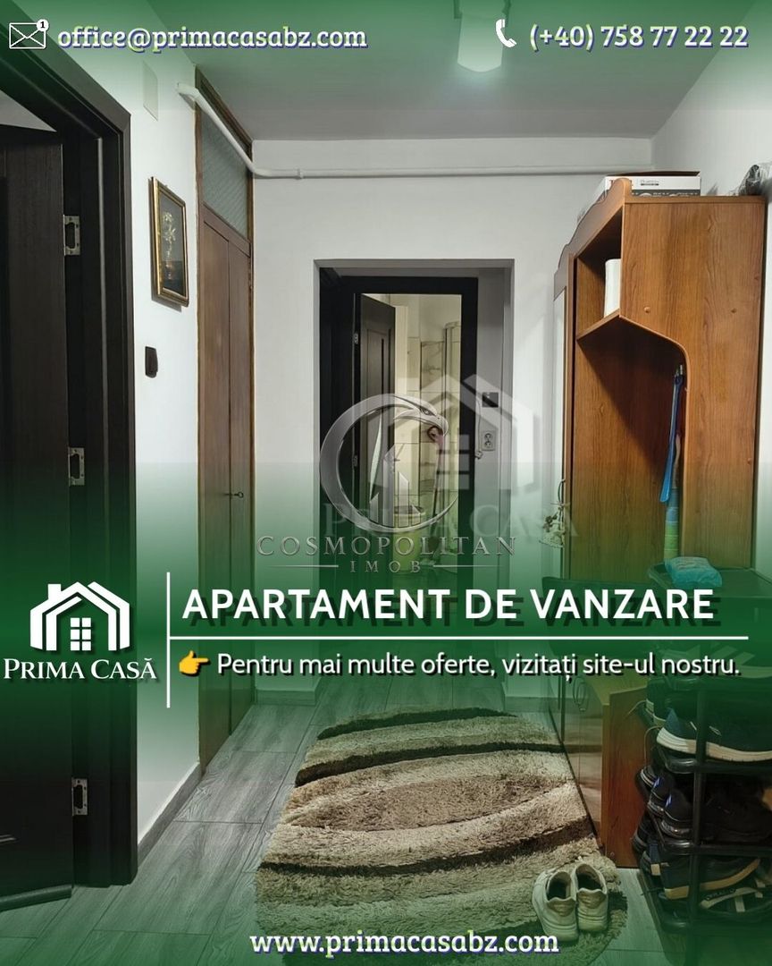 Apartament cu 2 camere ~ zona Parcul Tineretului / Sala Sporturilor ~ etaj 2 - Poză 1