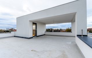 Casă nouă 2025 cu terasă rooftop – 5 camere, design modern, în Gai