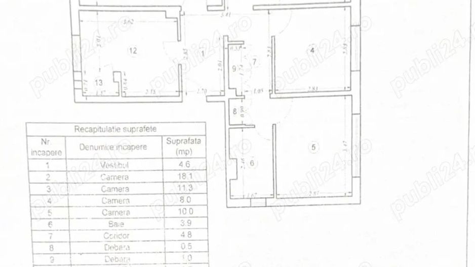 Vanzare apartament 4 camere, decomandat, etaj 1 - Rahova, Sos.Salaj - Poză 2