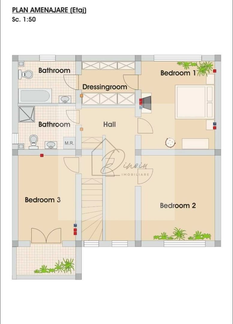 Vila Pipera I Complex Azur I 5 camere, jacuzzi, curte I COMISION 0% - Poză 4