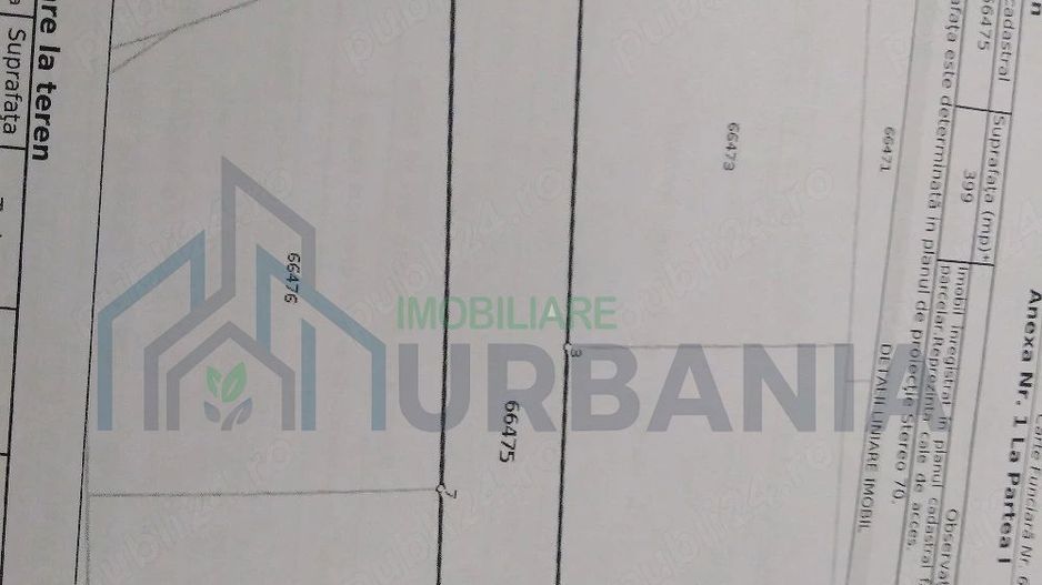 Teren intravilan 500 mp de vânzare pe strada Sfântul Nicolae, Vlădiceni, Iași - Poză 3