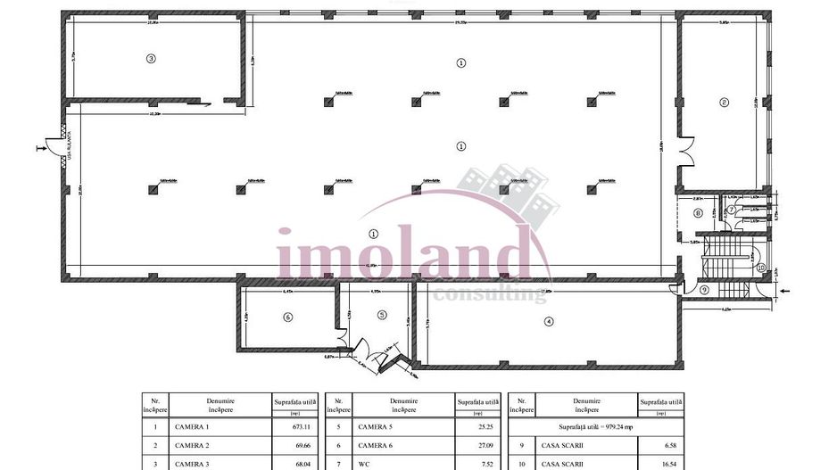 Cladire depozit-hala-birouri | teren 3110 mp - Pipera-OMV - Schiță 6