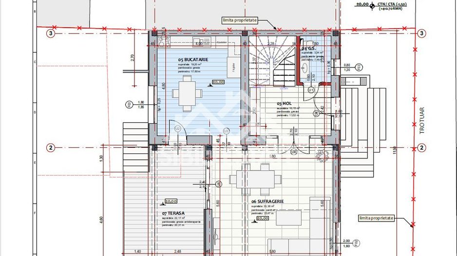 Teren constructii de vanzare zona Piata Cluj cu proiect extindere - Poză 3