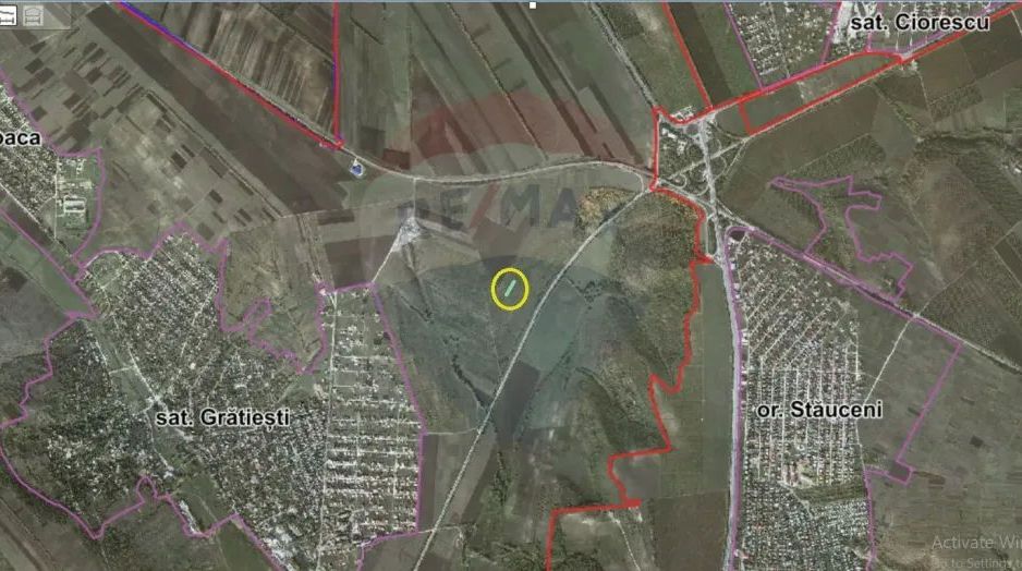 De vânzare: Teren agricol 26,6 ari – Grătiesti - Poză 2