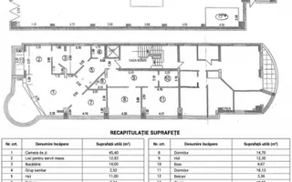 Apartament 4 camere Aviatorilor | Loc de parcare - Schiță 38