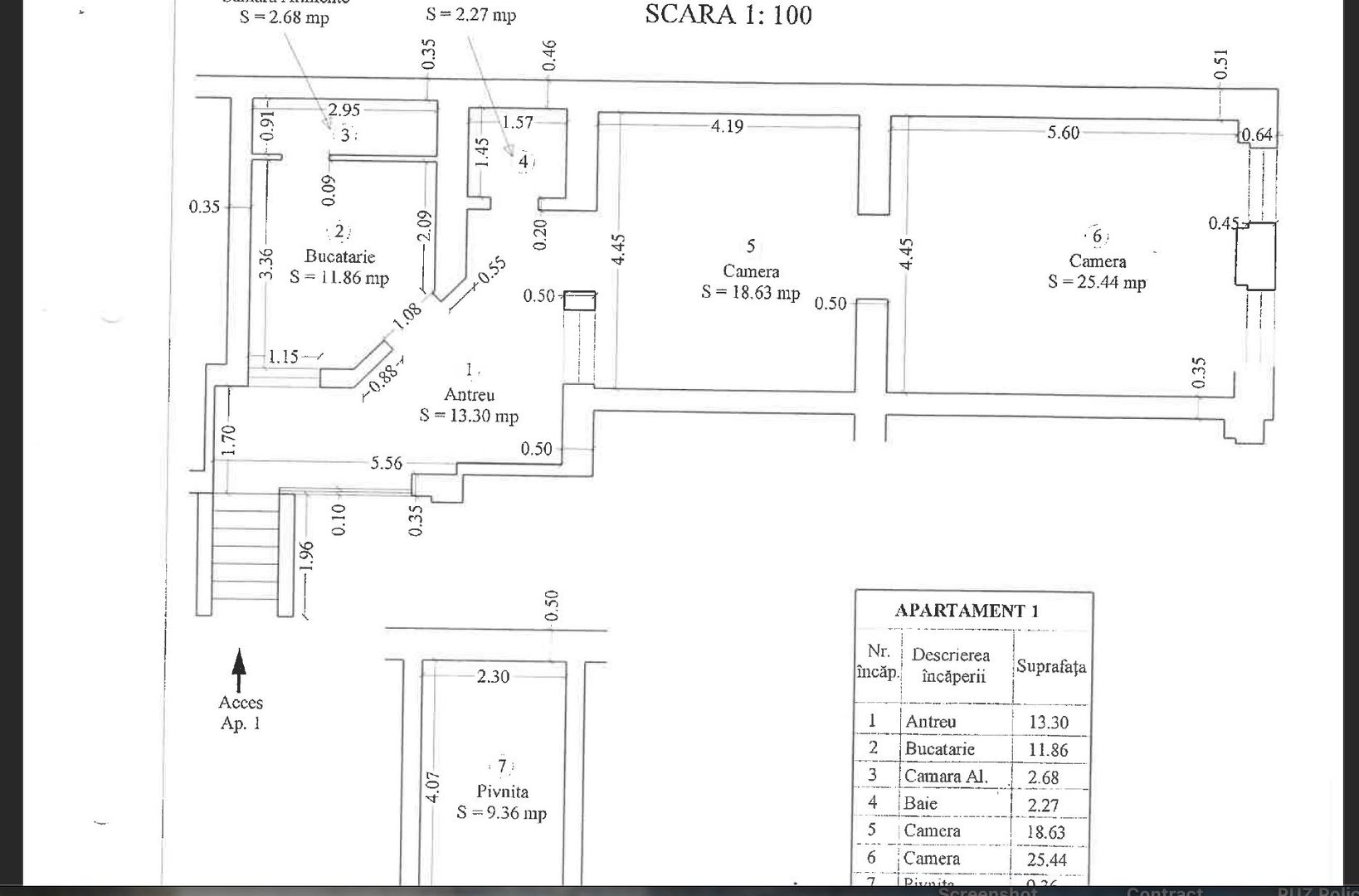 Apartament în cladire istorică renovată - Poză 2