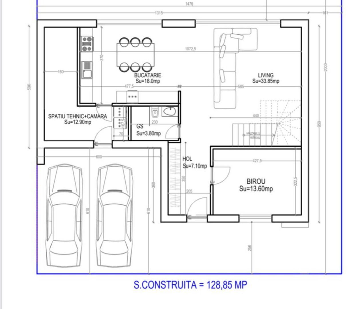 VILĂ INTELIGENTĂ DE LUX ÎN NORDUL CAPITALEI – DESIGN MODERN, TEHNOLOGIE AVANSATĂ - Poză 13