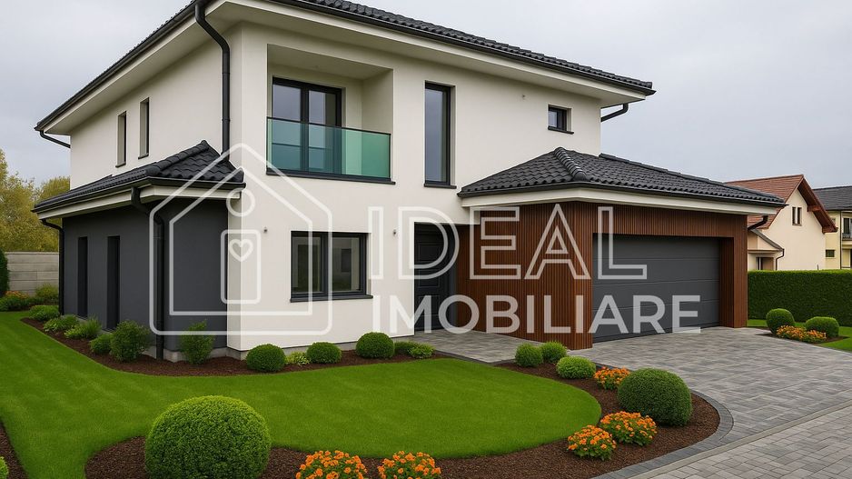 Casa Individuala Morderna cu 4 camere si 450 de mp de curte - Poză 1