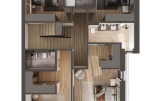 VILA PREMIUM TIP DUPLEX | PIPERA | COMPLEX CU PISCINA - Schiță 16