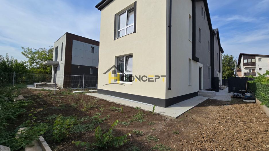 Vila finalizata, curte libera 185 mp,  loc de parcare, zona case - Poză 3