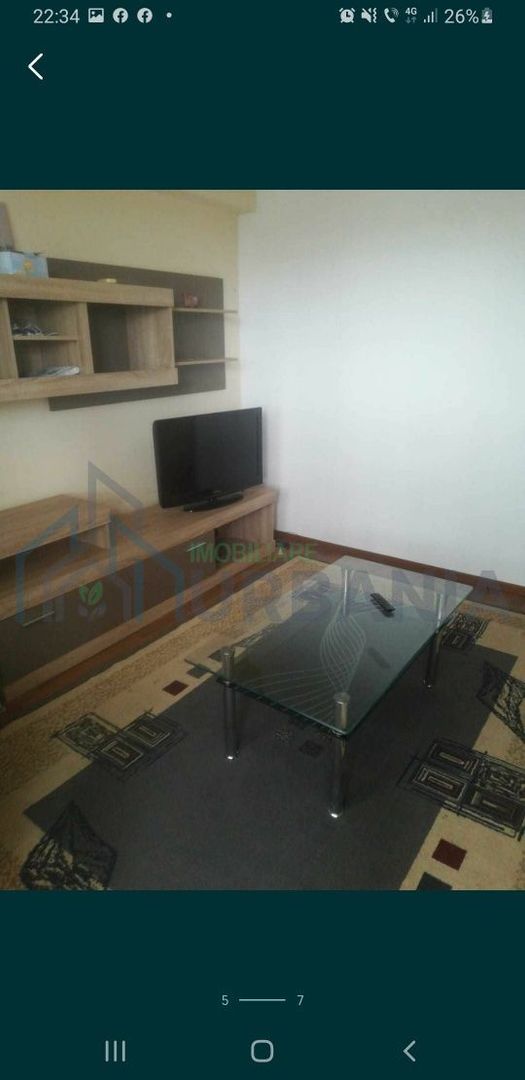 Apartament de închiriat în zonă ultracentrală, Iași - 450 euro/lună - Poză 1
