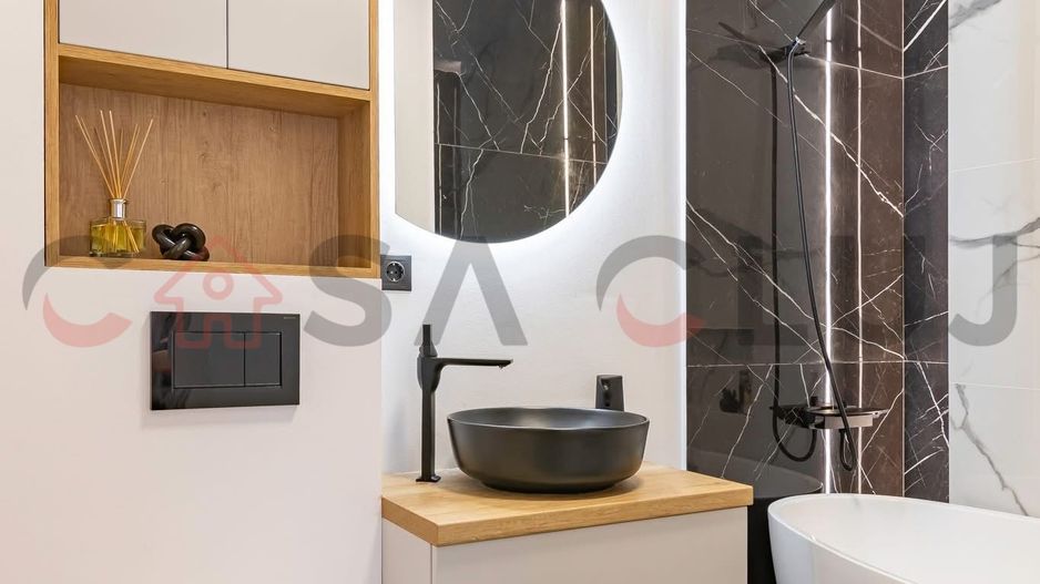 2 camere, centru, bloc nou, parcare subterana - Poză 7