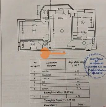 Apartament cu 2 camere in zona Panduri - Poză 3