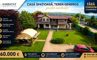 Casă spațioasă cu teren generos de 1.500 mp, zona CIUSMEAUA MOLDOVENCEI; - Poză 1