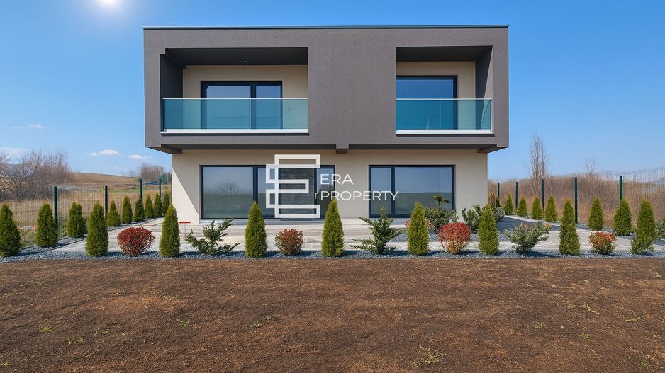 Casă modernă, parțial mobilată, cu garaj și teren de 815 mp, Șelimbăr - Poză 2