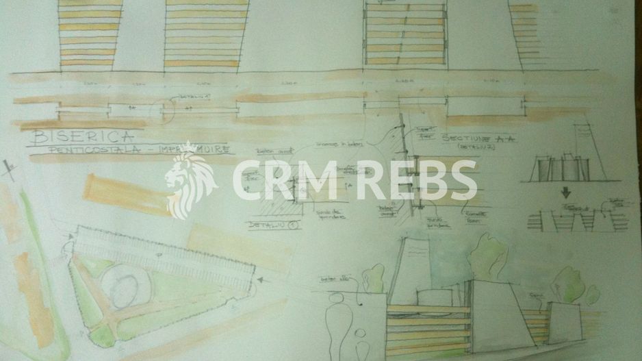 Teren cu proiect de duplex de vanzare - Schiță 4