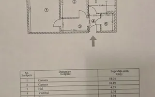 Apartament 2 camere gata de mutare Valea Oltului, Drumul Taberei - Schiță 12
