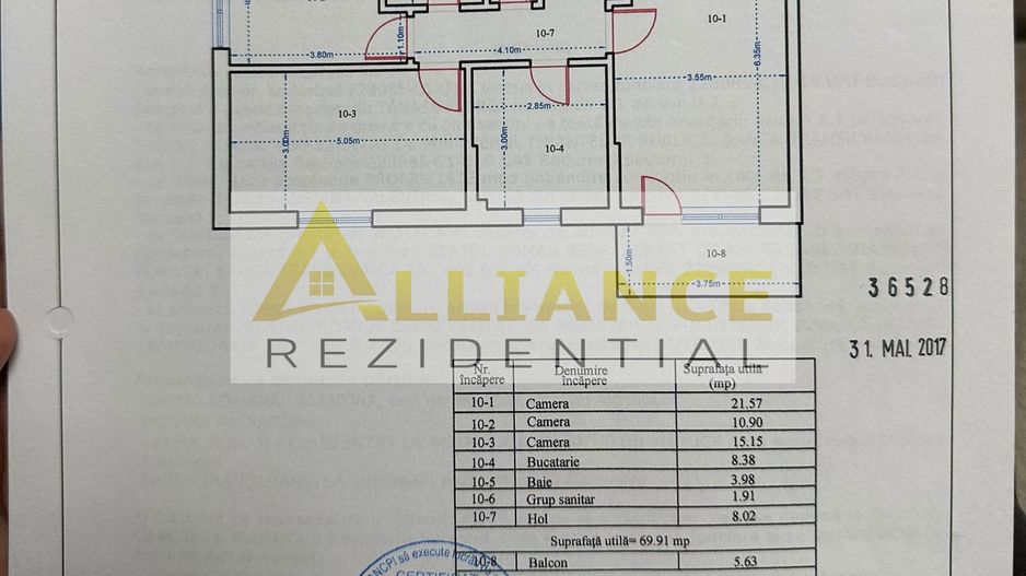 METROU 1 DECEMBRIE Apartament 3 camere - 2 bai - Poză 20