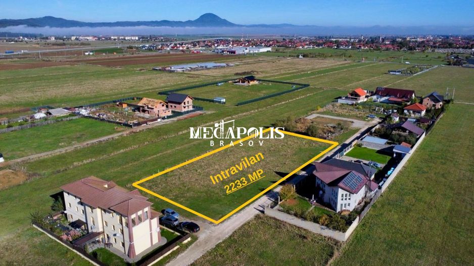 Teren 2233 mp  intravilan  Rasnov  Brasov - Poză 1