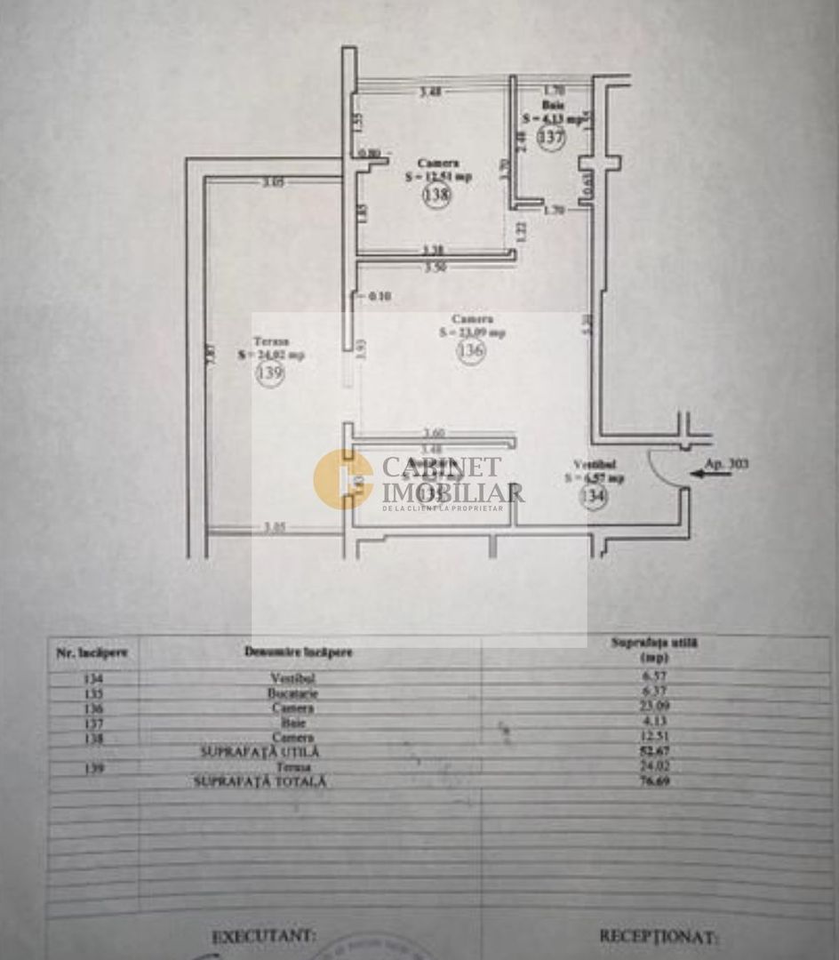 2 camere + terasa I Etaj 3/6 I Bloc 2015 I Calea Dudesti - Poză 10