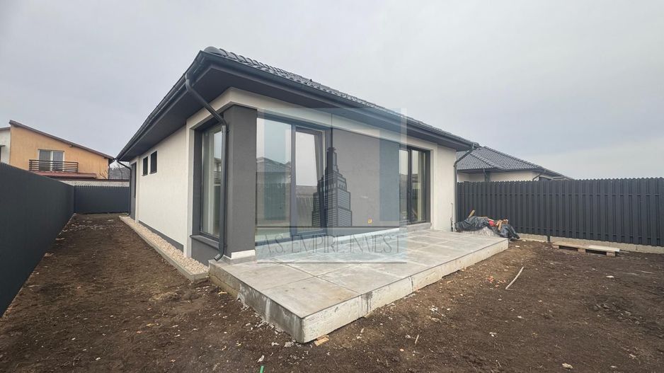 Casă parter 4 camere– stil scandinav – Sânpetru - Poză 7