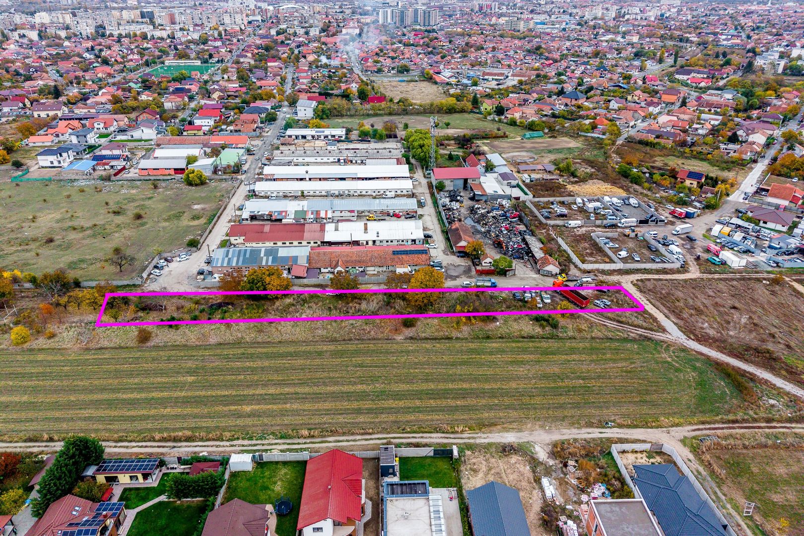 Teren de 2500 mp cu posibilitate de parcelare în Bujac Arad - Poză 5